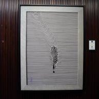 RAAMJI SHARMA - Folded Zebra