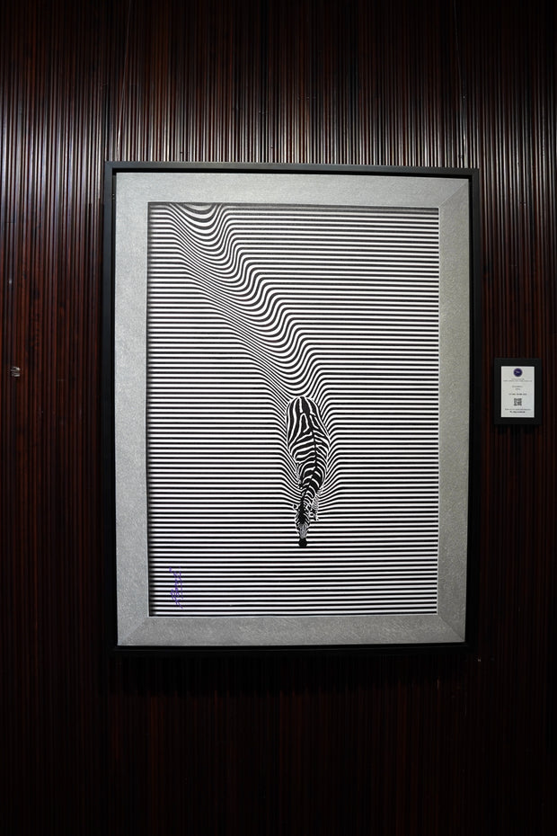 RAAMJI SHARMA - Folded Zebra