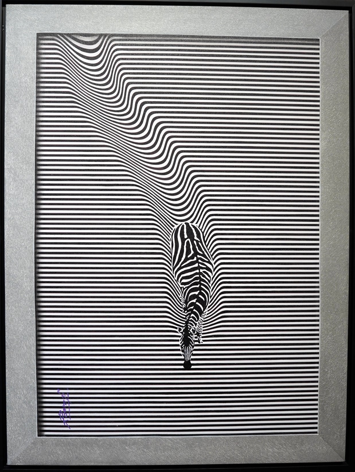 RAAMJI SHARMA - Folded Zebra