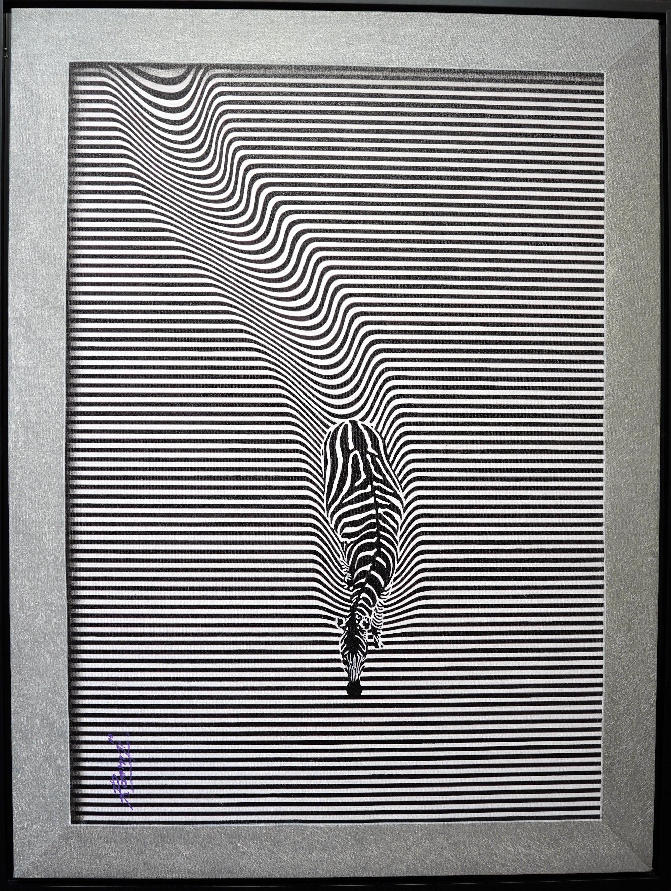 RAAMJI SHARMA - Folded Zebra