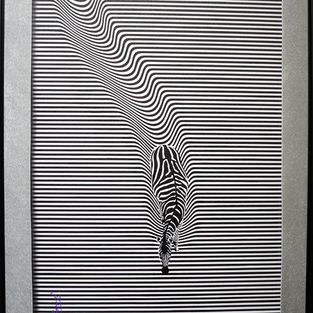 RAAMJI SHARMA - Folded Zebra