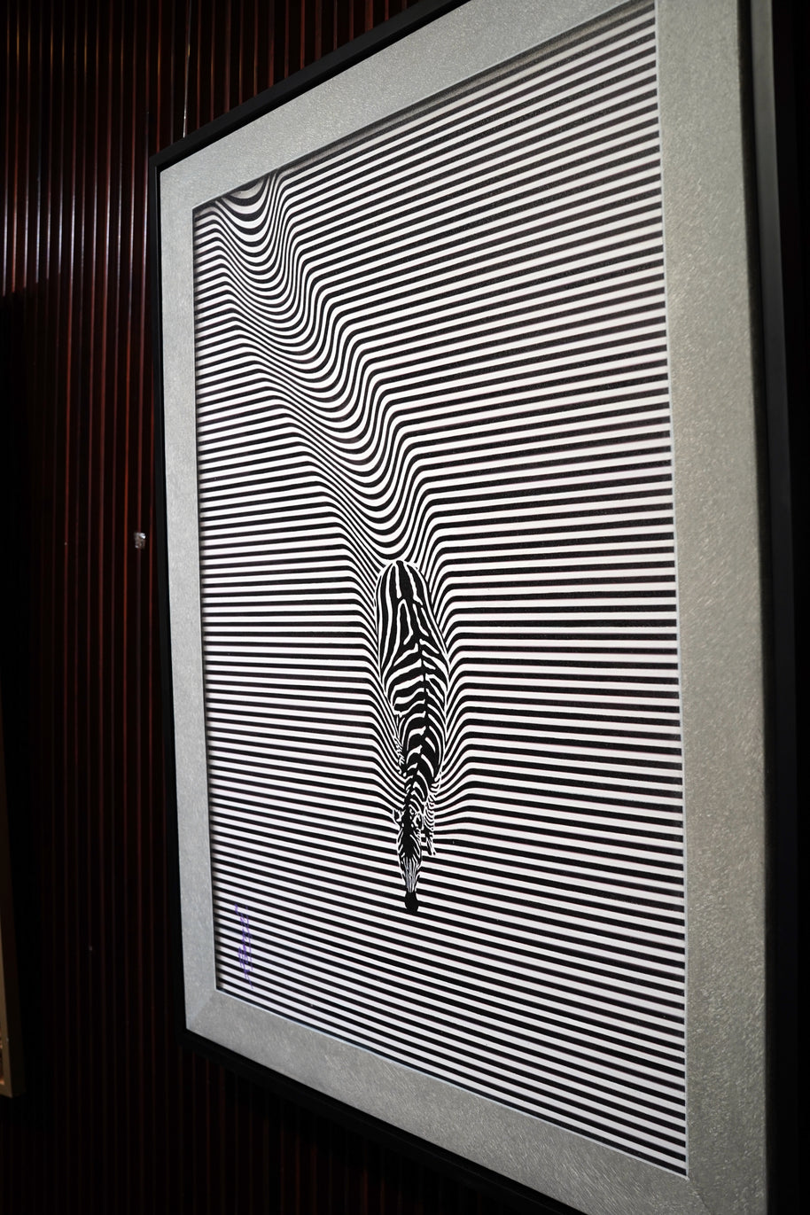 RAAMJI SHARMA - Folded Zebra