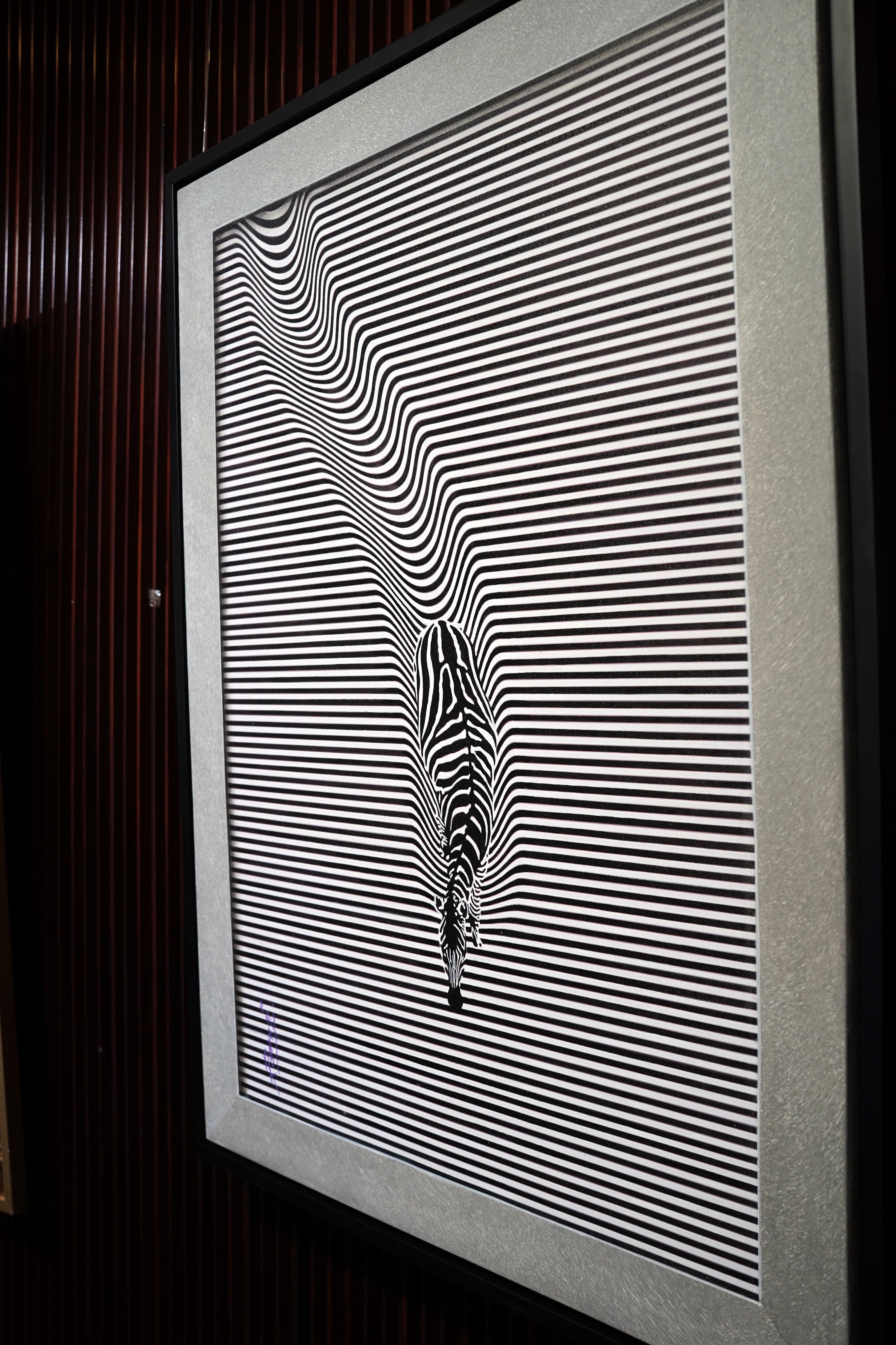 RAAMJI SHARMA - Folded Zebra