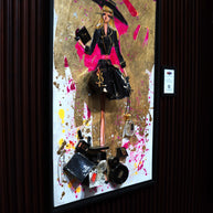 RACHEL BERGERET - Medium doll, YSL Tribute