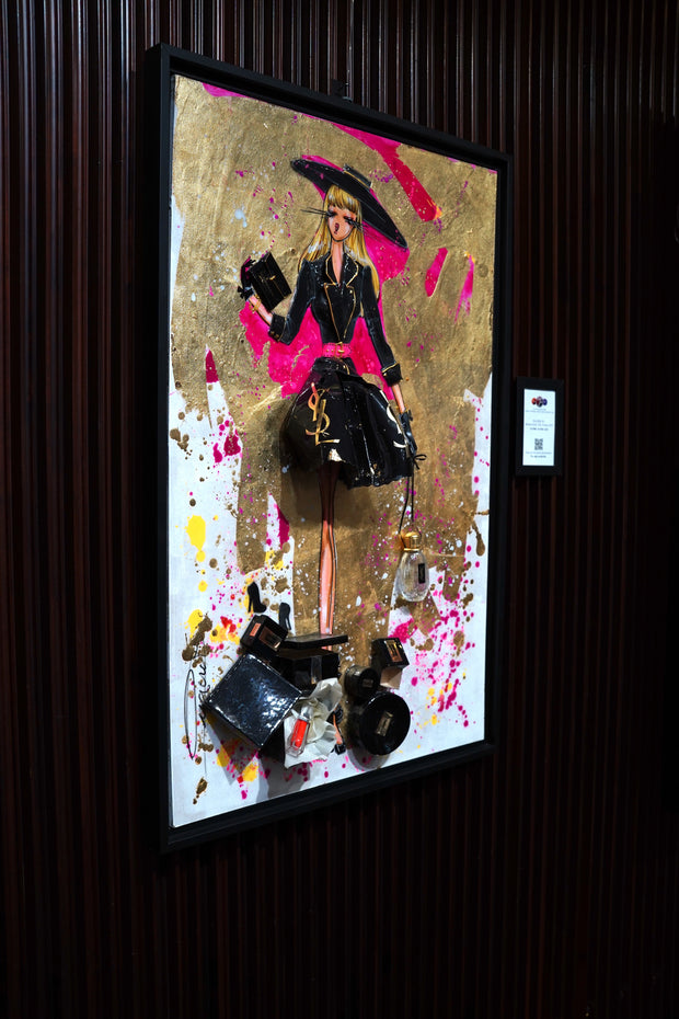 RACHEL BERGERET - Medium doll, YSL Tribute