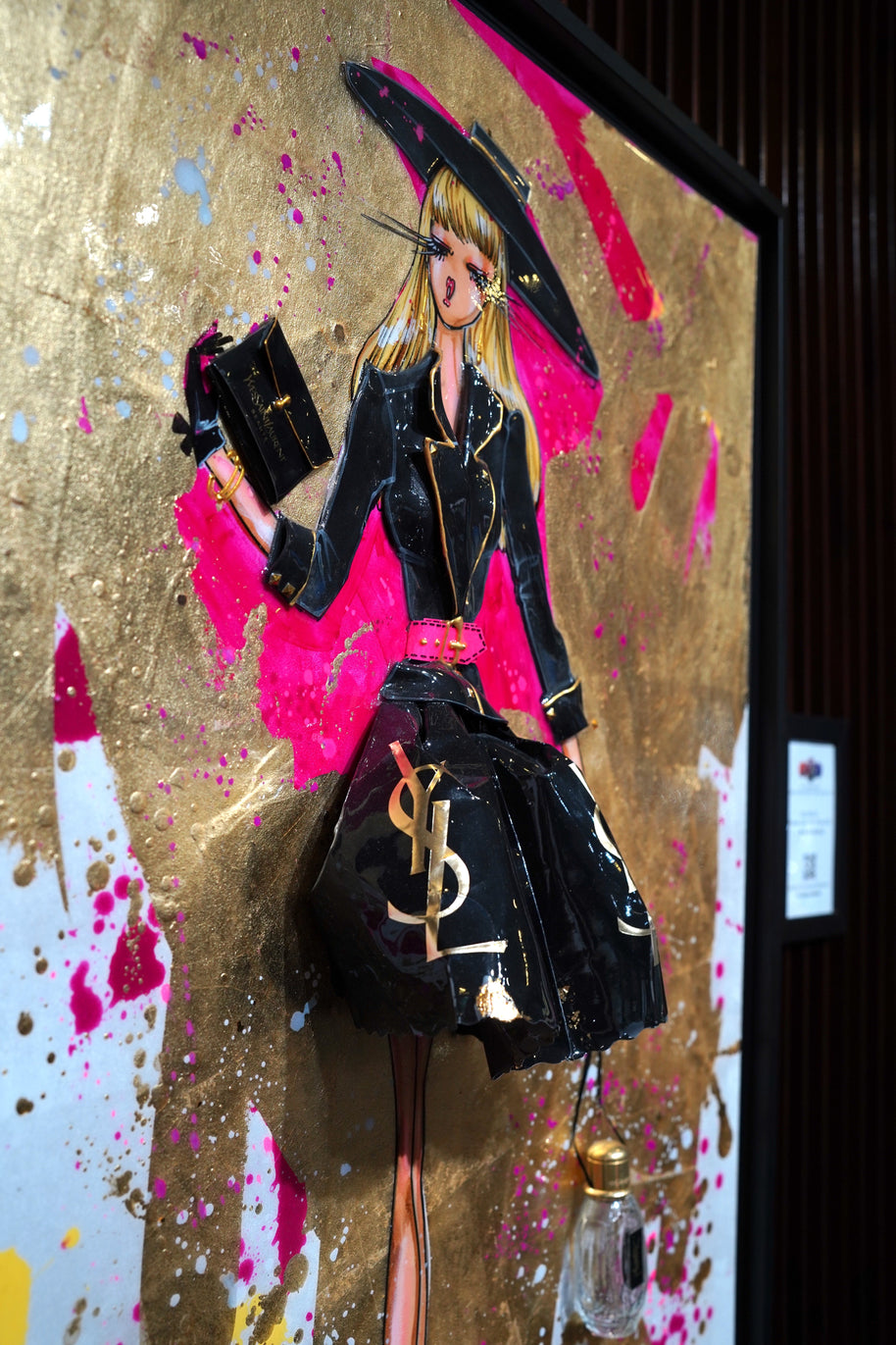 RACHEL BERGERET - Medium doll, YSL Tribute