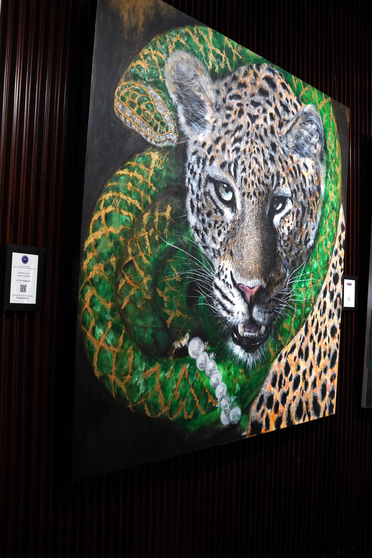 YUAN HENRY - Leopard with Snake