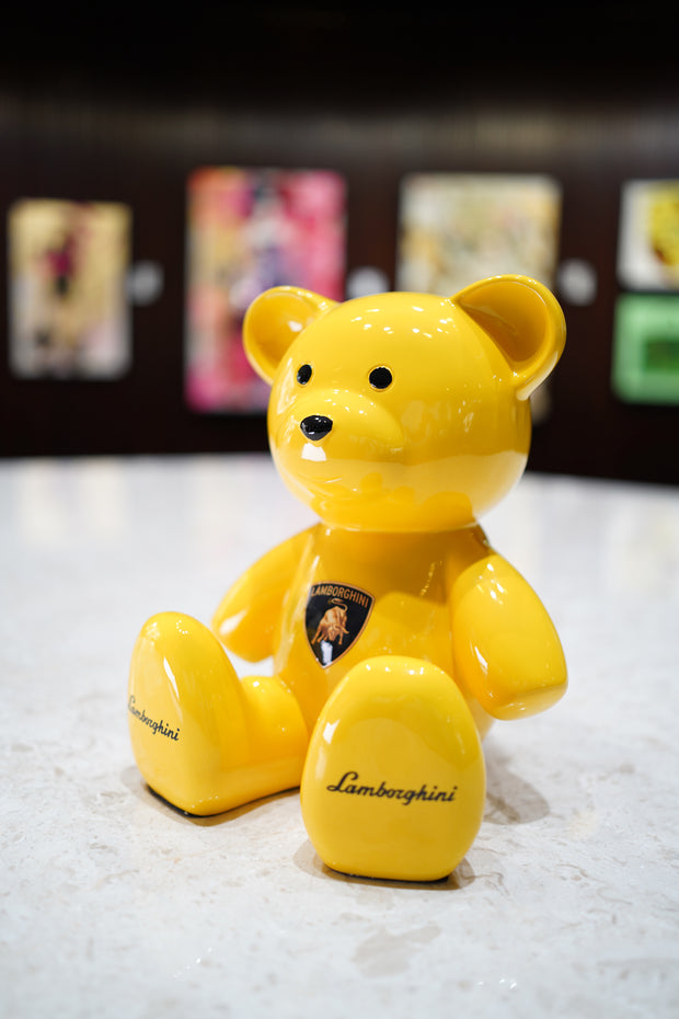 NAOR - 35cm Lambo Tribute, Yellow Teddy