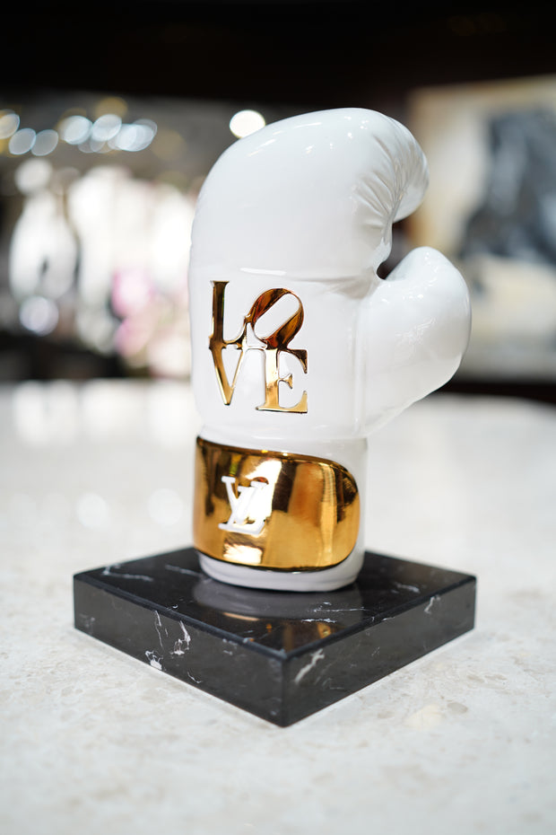 NAOR - 50cm  White Boxing Gloves