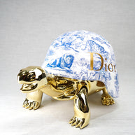 NAOR - 40cm Gold CD Tribute, Chromed Turtle