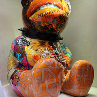 NAOR - 40cm Collage, H Tribute Bear