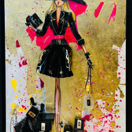 RACHEL BERGERET - Medium doll, YSL Tribute