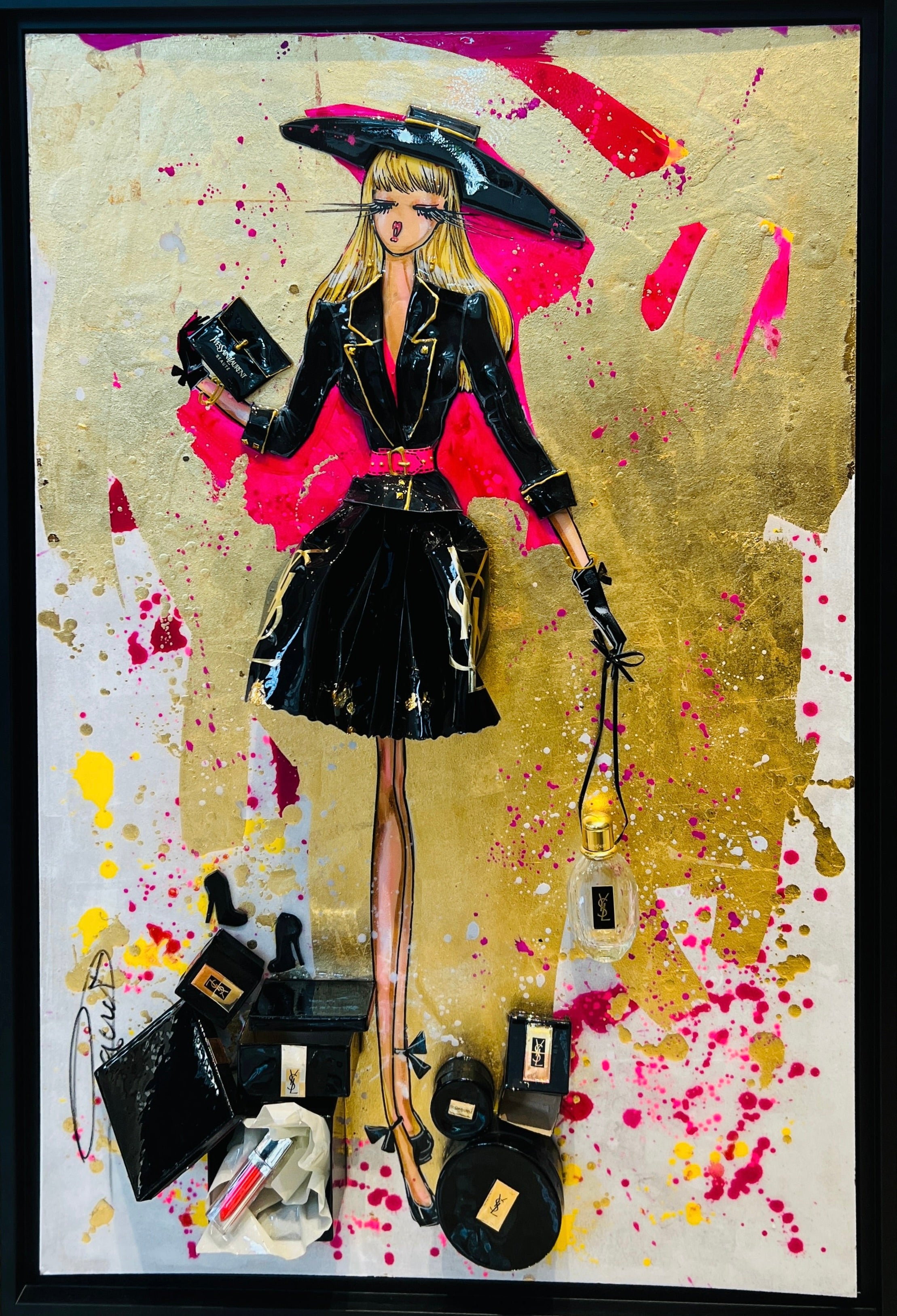 RACHEL BERGERET - Medium doll, YSL Tribute