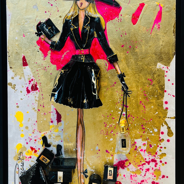 RACHEL BERGERET - Medium doll, YSL Tribute