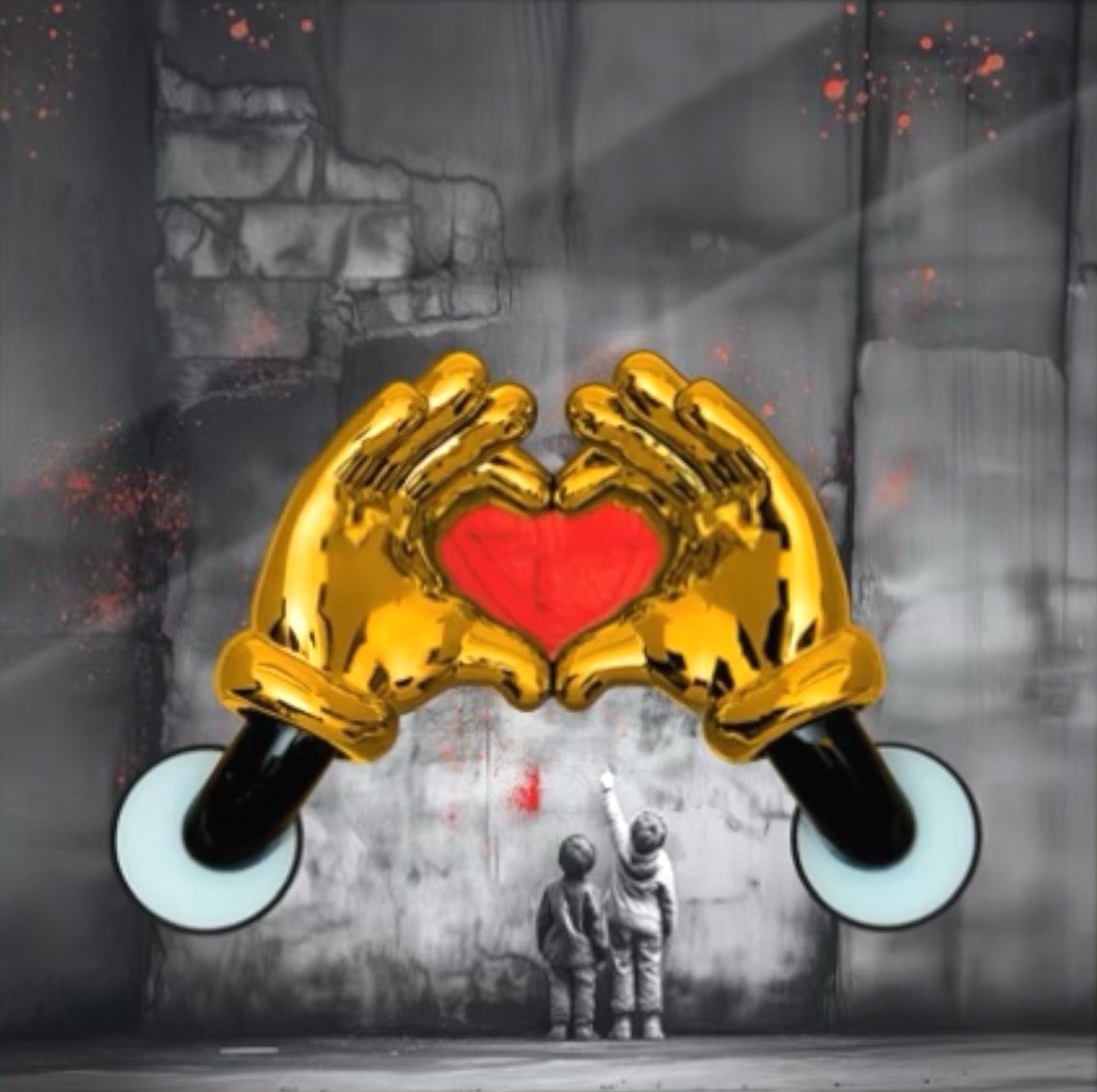 QUENZE - Mickey Loves Banksy Tribute