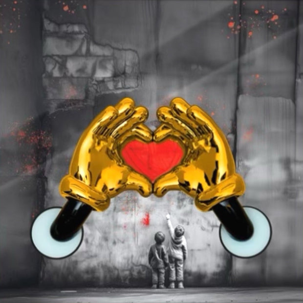 QUENZE - Mickey Loves Banksy Tribute