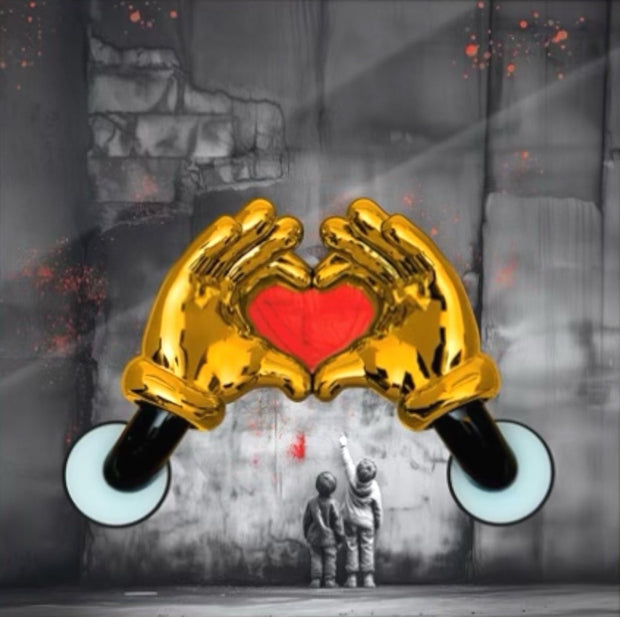 QUENZE - Mickey Loves Banksy Tribute