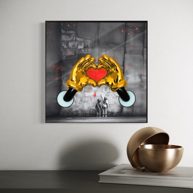 QUENZE - Mickey Loves Banksy Tribute