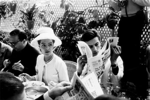 FRANÇOIS GRAGNON - Romy Schneider et Alain Delon - festival de Cannes 1962