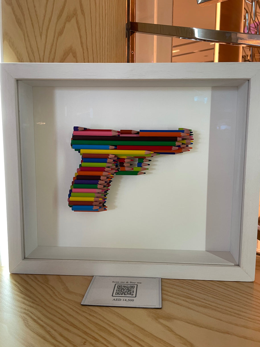 LUKE NEWTON - n5 Beretta in Crayons, 2023