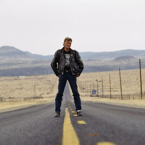 TONY FRANK - J. Hallyday, USA Tour, 1990