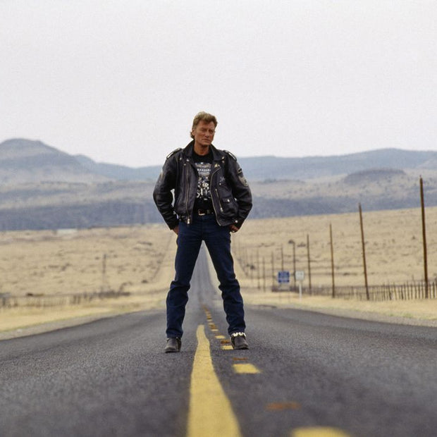 TONY FRANK - J. Hallyday, USA Tour, 1990