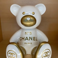 NAOR - 35cm CH Tribute, bi color white and gold Teddy