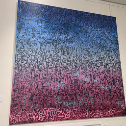 TANC - Pink & Blue Automatic Writing