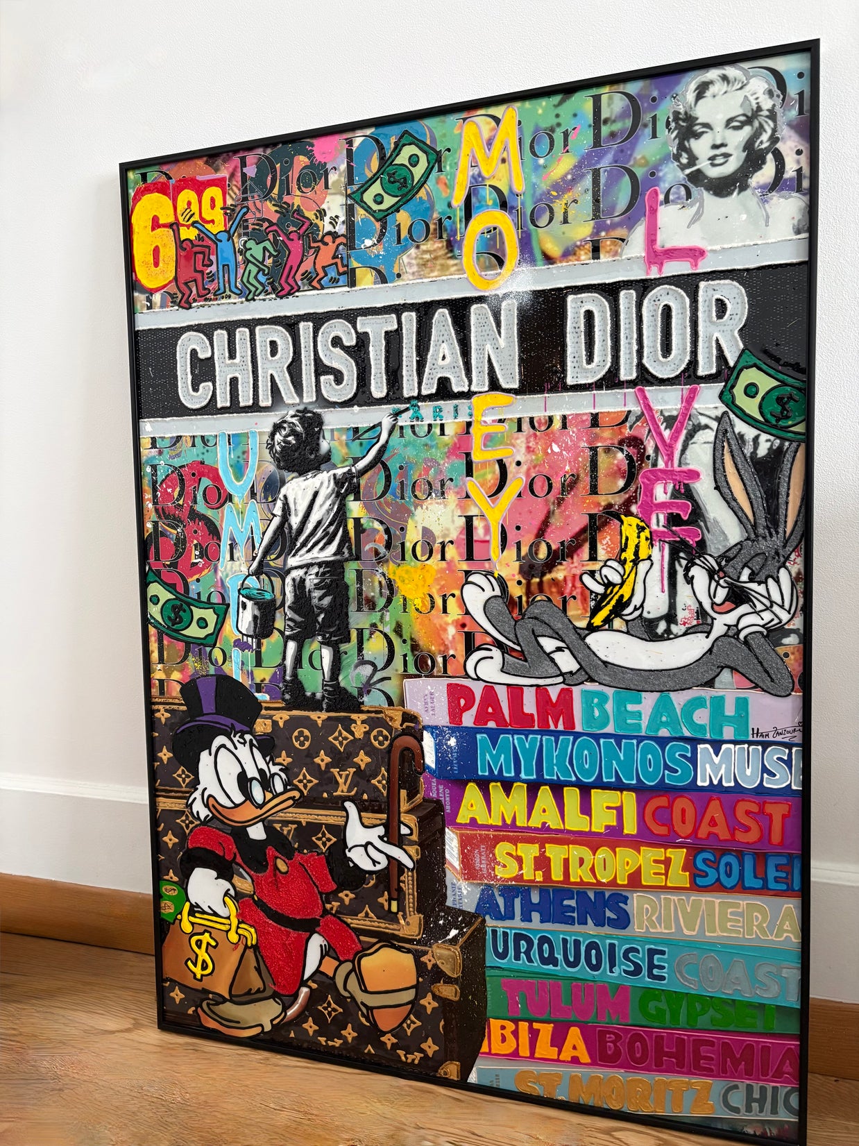 HAIM Z ART - Pop Art Collage, Brands Tribute - 2026