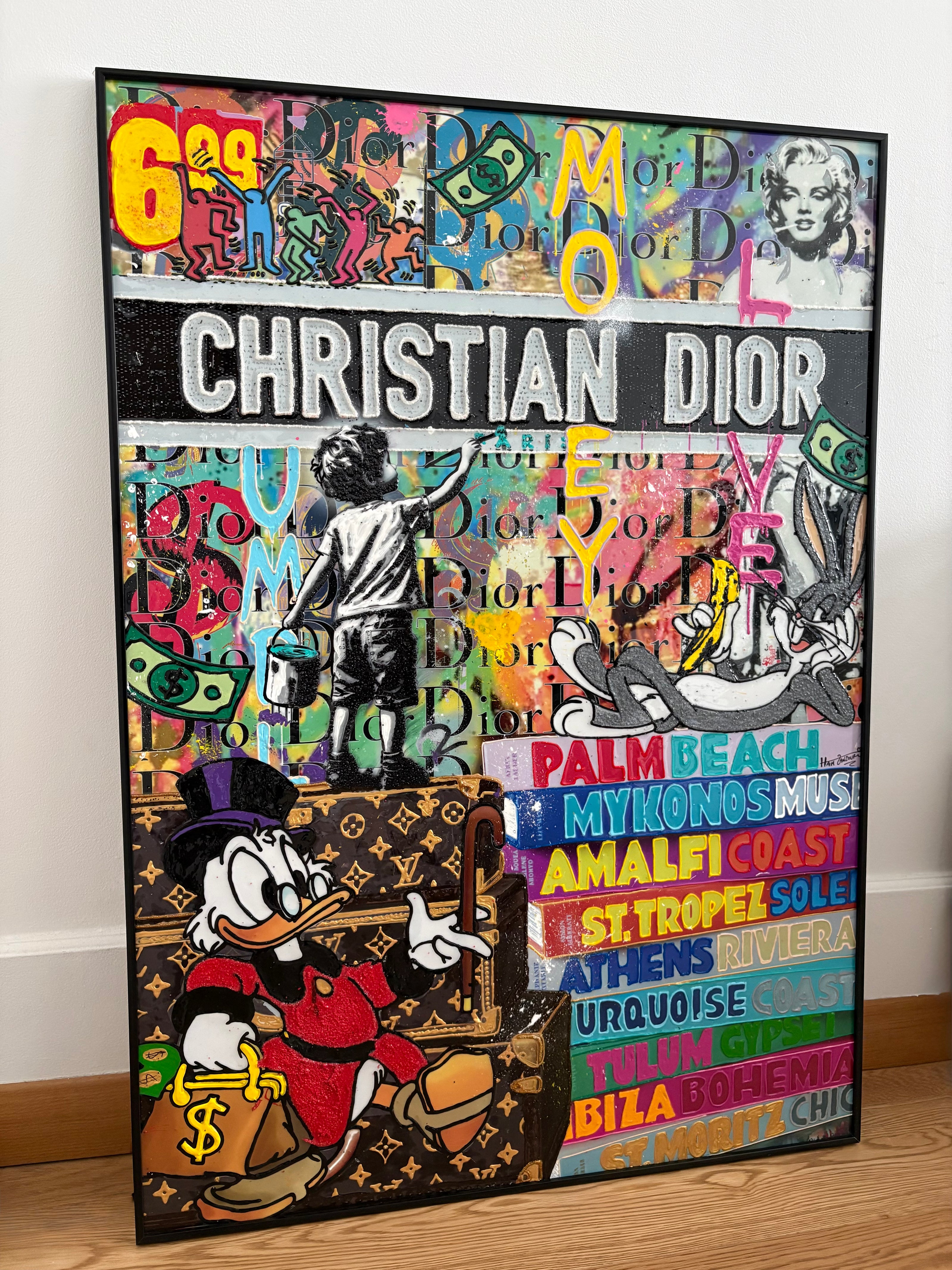 HAIM Z ART - Pop Art Collage, Brands Tribute - 2026