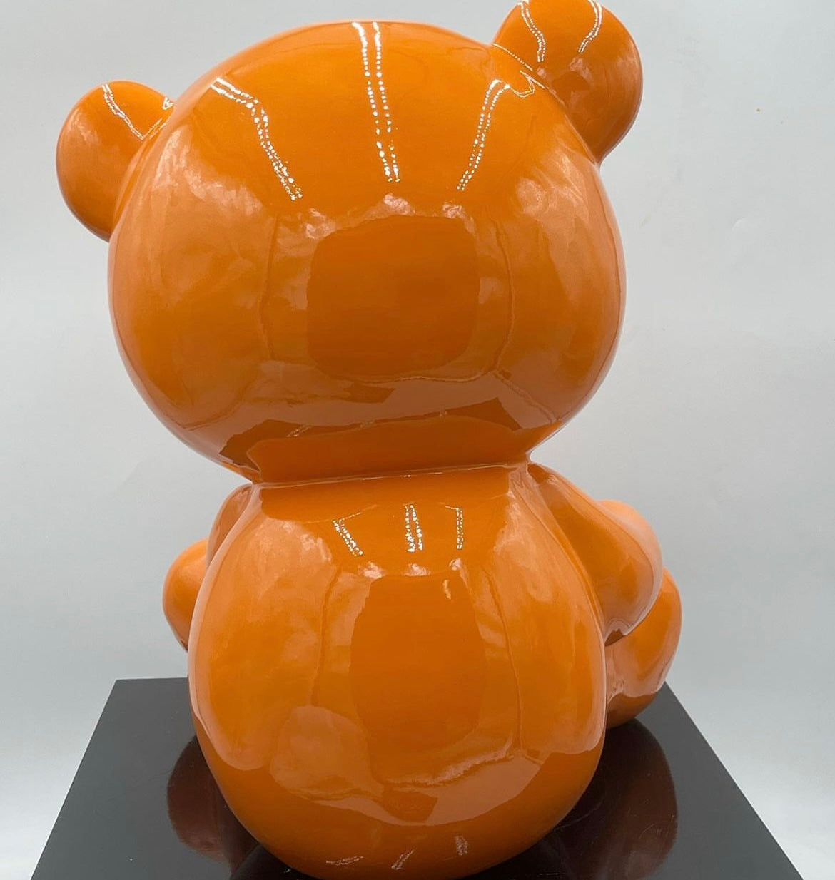 ARTNAOR - 40cm H Tribute, Orange Teddy Bear