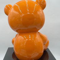 NAOR - 40cm H Tribute, Orange Teddy Bear