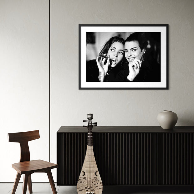 ARTHUR ELGORT - Linda Evangelista & Christie Turligton