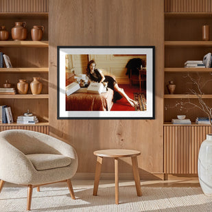 ARTHUR ELGORT - Kate Moss at Hotel Raphael in Paris 1997