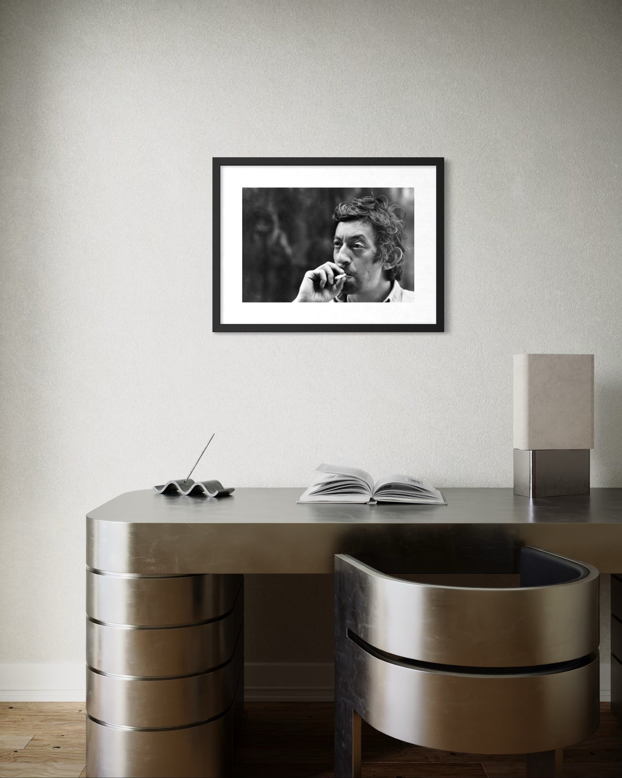 TONY FRANK - Serge Gainsbourg, "Son portrait favori", Paris