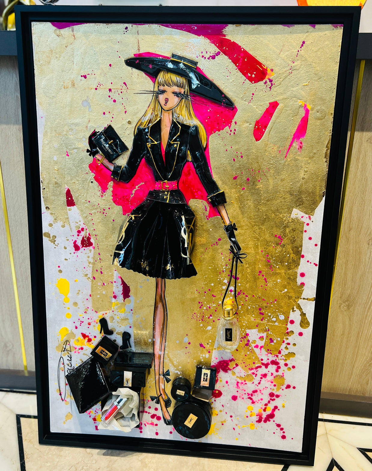 RACHEL BERGERET - Medium doll, YSL Tribute