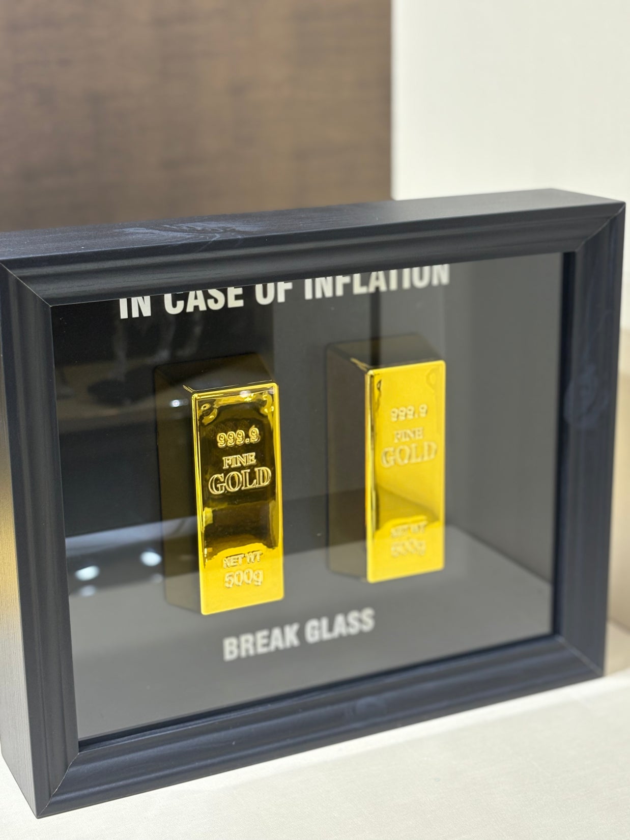 TINA S -In case on inflation, Gold