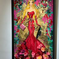 RACHEL BERGERET - Medium doll #41, CD Tribute - Diva Scarlett