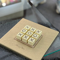 HECTOR SAXE Tic Tac Toe - GREY Galuchat