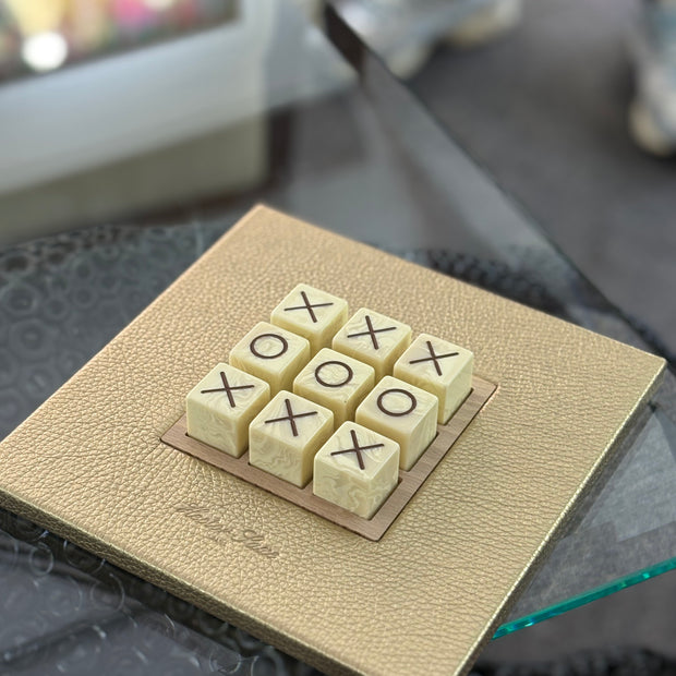 HECTOR SAXE Tic Tac Toe - GREY Galuchat