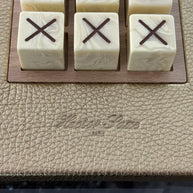 HECTOR SAXE Tic Tac Toe - GREY Galuchat