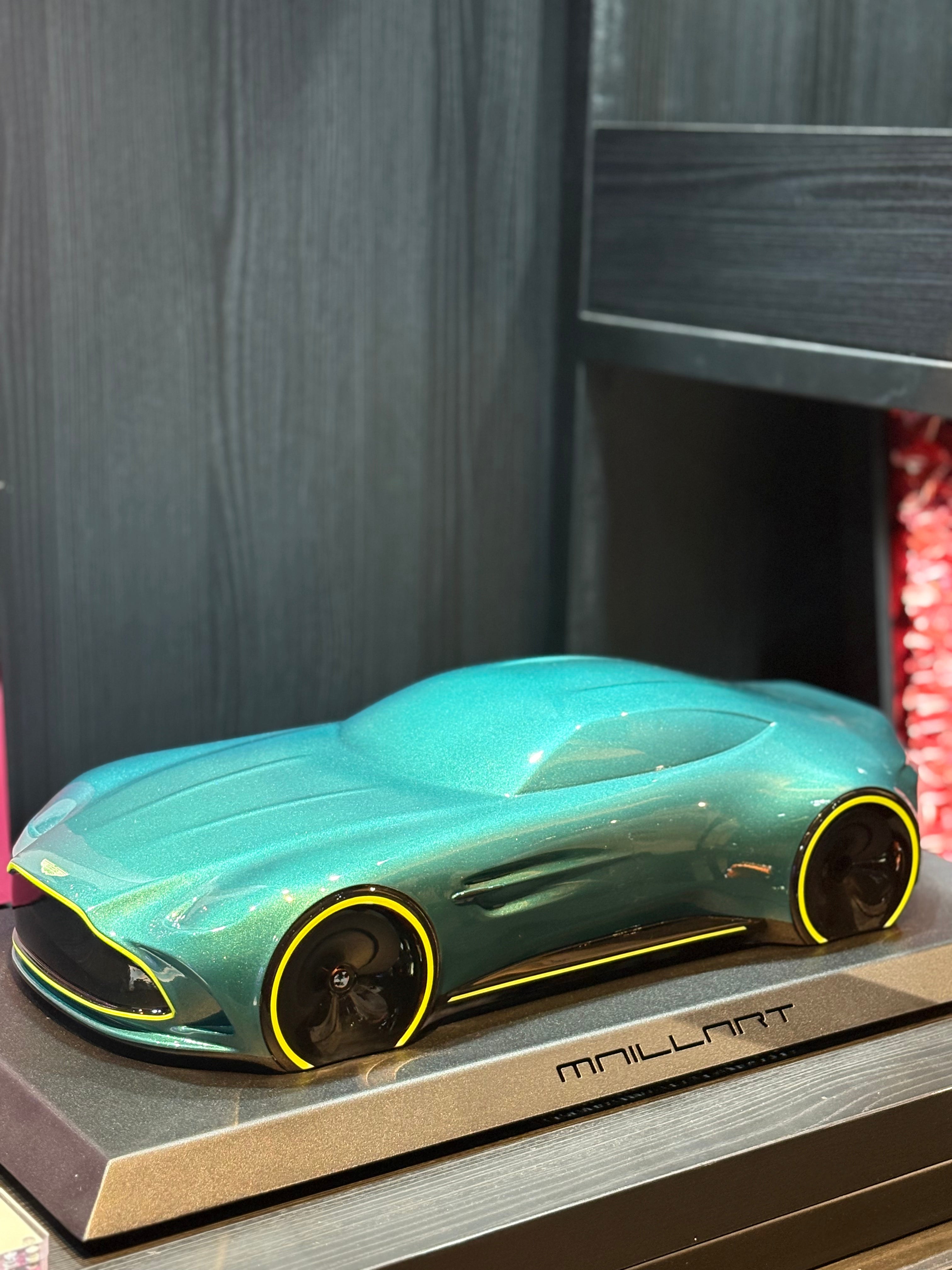 LAURENT MAILLART - Aston Vantage, Chromed Turquoise