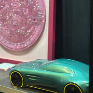 LAURENT MAILLART - Aston Vantage, Chromed Turquoise