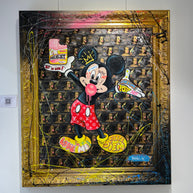 RAKEL WAJNBERG -Mickey Painting “Art is Life”