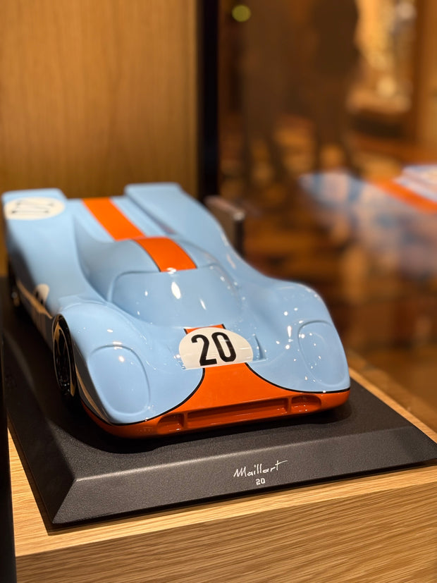 LAURENT MAILLART - Porsche 917, Blue & Red