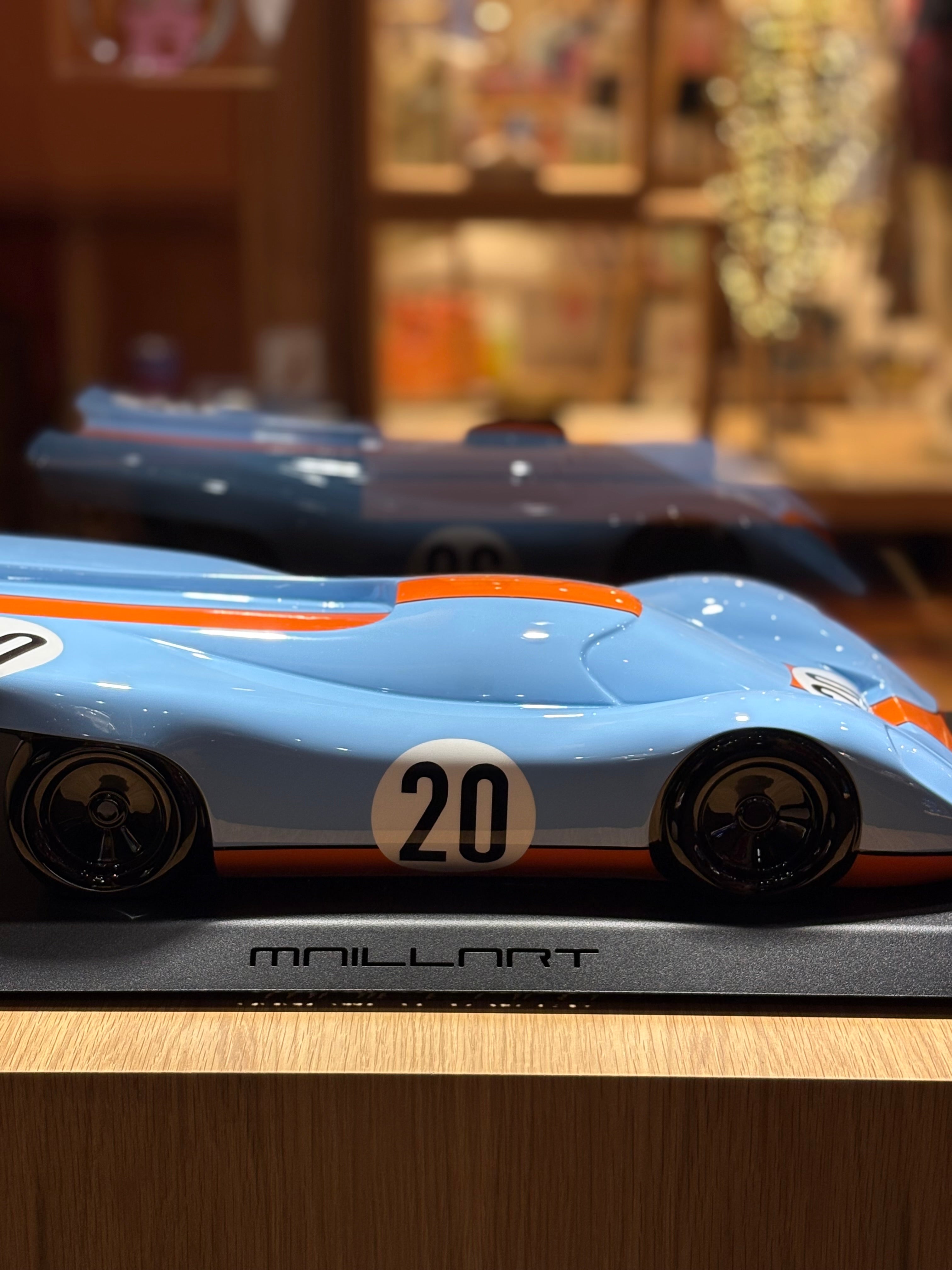 LAURENT MAILLART - Porsche 917, Blue & Red
