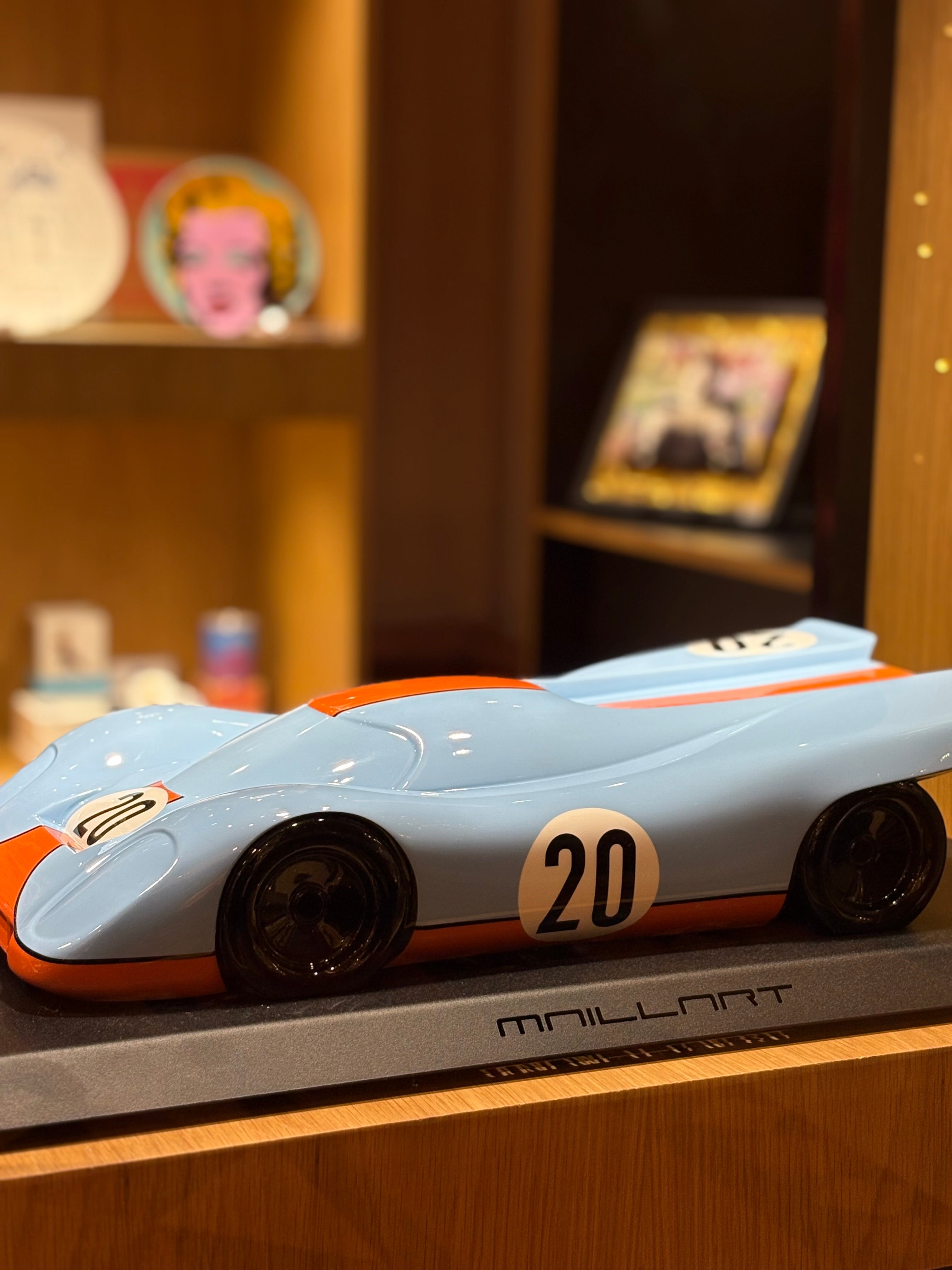 LAURENT MAILLART - Porsche 917, Blue & Red