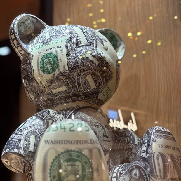 ARTNAOR - 35cm Dollar Tribute Teddy