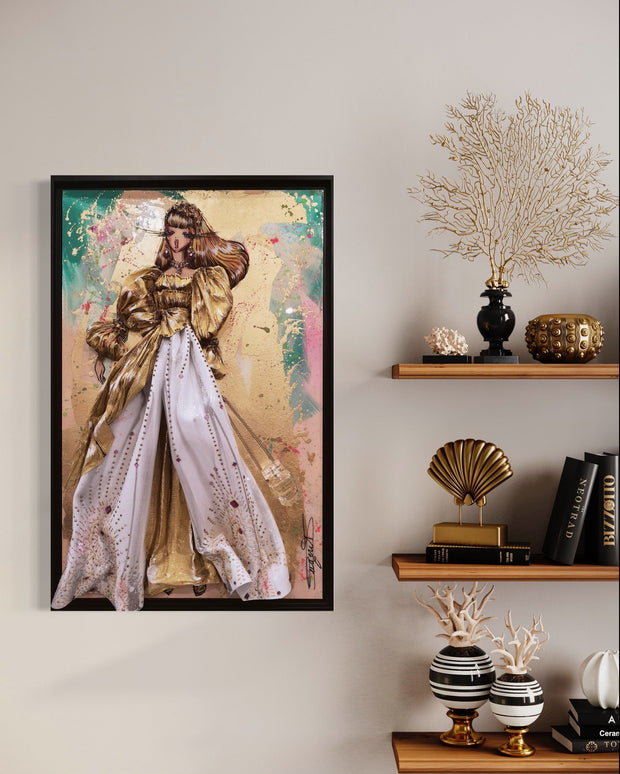 RACHEL BERGERET- Medium Doll, Elie Saab Tribute 2022 - Elegance