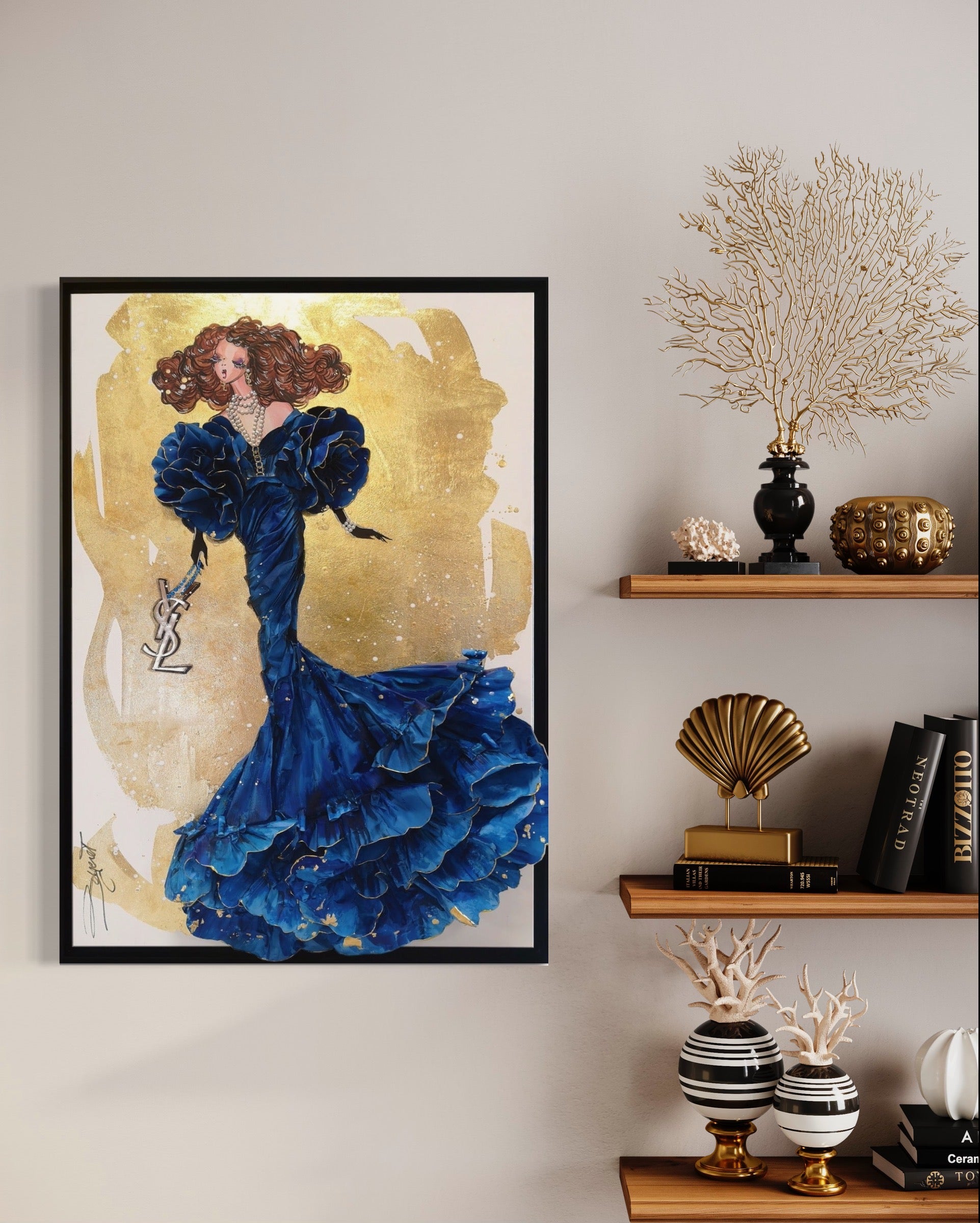 RACHEL BERGERET - Medium Doll, YSL Tribute 2022